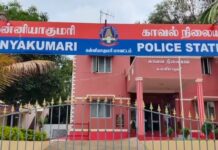 கன்னியாகுமரி லாட்ஜில் பெண்ணை கொன்று நகைகள் கொள்ளை- தலைமறைவான கொலையாளி கோவையில் கைது.