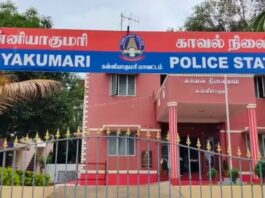 கன்னியாகுமரி லாட்ஜில் பெண்ணை கொன்று நகைகள் கொள்ளை- தலைமறைவான கொலையாளி கோவையில் கைது.