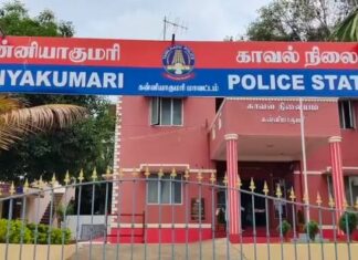 கன்னியாகுமரி லாட்ஜில் பெண்ணை கொன்று நகைகள் கொள்ளை- தலைமறைவான கொலையாளி கோவையில் கைது.