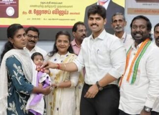 குமரி மாவட்டத்தில் 1,401 குழந்தைகளுக்கு தங்க மோதிரம்