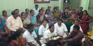 கன்னியாகுமரி மாவட்ட பேரூராட்சி தலைவர்கள் போராட்டம்!