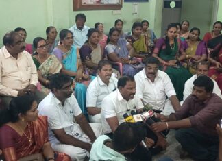 கன்னியாகுமரி மாவட்ட பேரூராட்சி தலைவர்கள் போராட்டம்!
