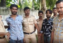 கன்னியாகுமரியைச் சேர்ந்த கைதி உட்பட தேனி சிறையிலிருந்து தப்பிய மேலும் 2 பேர் கைது: 15 பேர் பிடிபட்டனர்; 2 பேருக்கு போலீசார் வலைவீச்சு! தேனி சிறையிலிருந்து தப்பிய மேலும் 2 கைதிகள் கைது: இதுவரை 15 பேர் பிடிபட்டனர்; மேலும் 2 பேருக்கு போலீசார் வலைவீச்சு!
