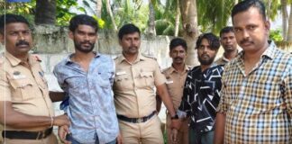 கன்னியாகுமரியைச் சேர்ந்த கைதி உட்பட தேனி சிறையிலிருந்து தப்பிய மேலும் 2 பேர் கைது: 15 பேர் பிடிபட்டனர்; 2 பேருக்கு போலீசார் வலைவீச்சு! தேனி சிறையிலிருந்து தப்பிய மேலும் 2 கைதிகள் கைது: இதுவரை 15 பேர் பிடிபட்டனர்; மேலும் 2 பேருக்கு போலீசார் வலைவீச்சு!